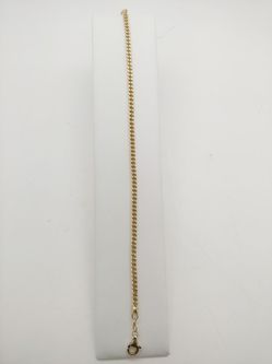 10k Box Bracelet Yellow Gold 3.6 DWT
