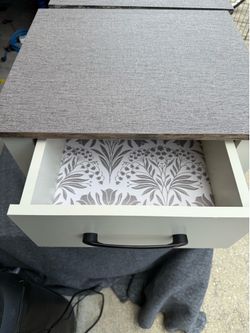 Refreshed nightstand matching set