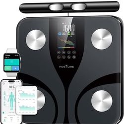 Posture Smart Body Fat Scale - 8-Electrode Digital, Brand New