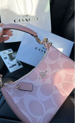 Pink coach purse