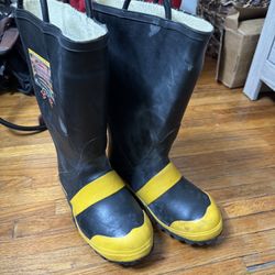 Fire Fighter Bunker Boots 