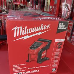 Milwaukee M12 Compact Inflator.  Tool-Only 