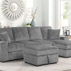 Fabric Livingroom Furniture Sectional Couches Sofa Furniture Only $49 Down 