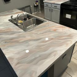 Epoxy resin In Countertops 