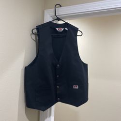 Size Large New Ben Davis Vest Dress Shirt.