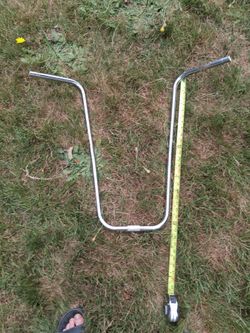 Big handle bars for bicycle