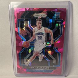 Franz Wagner Prizm Pink Cracked Ice Rookie