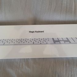 Apple - Magic Keyboard with Numeric Keypad - Silver
Model:MQ052LL/A