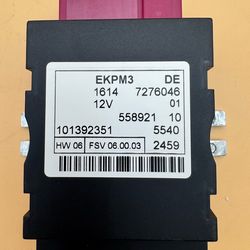 Fuel Pump Control Module Unit EKPM3 BMW E81 E82 E88 E90 E91 E60 E61 2006-2010