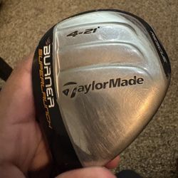 TaylorMade Burner Golf Club Super Launch 4-21* Rescue AX-60 Flex R