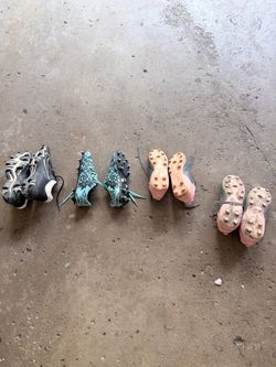 Used clean Cleats cleats cleats.