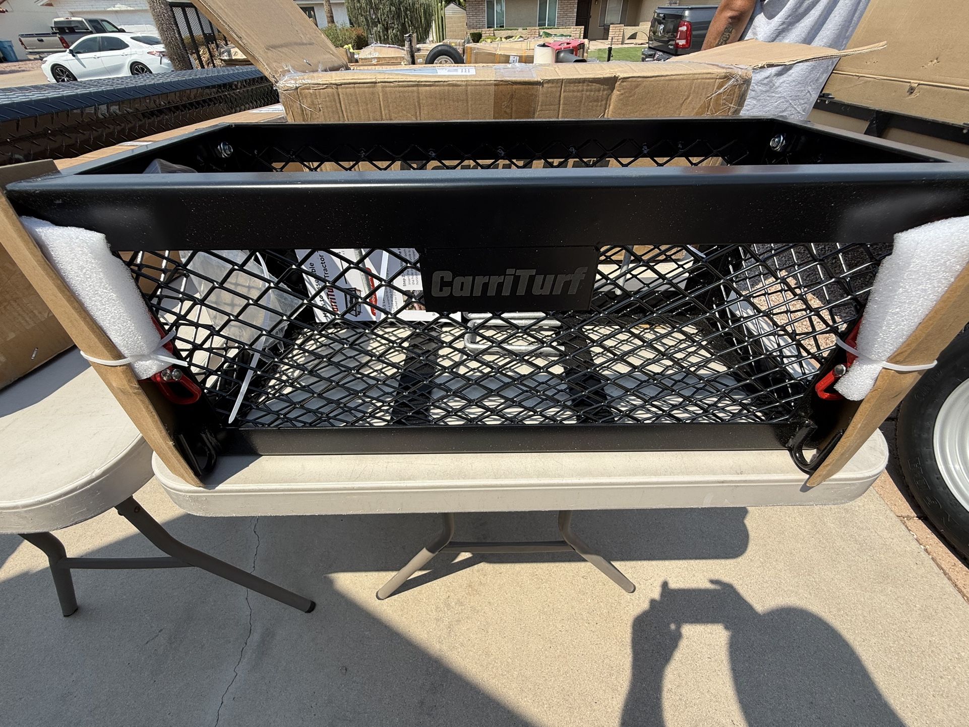 Carriturf Tractor Tool Box