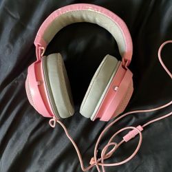 PINK RAZER HEADSET