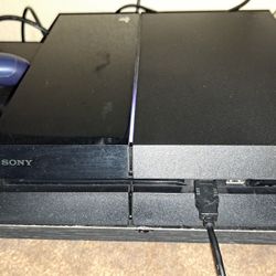 black sony ps4 original system