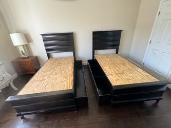 Twin beds
