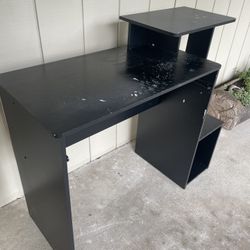 Black Wooden Desk