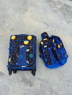 Kids Suitcase And Backpack