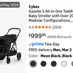 Cybex Gazelle S & Nuna Infant Car Seat Set Up