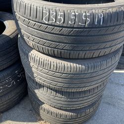 235-55-19 Used Tires 235/55/19 Llantas Usadas
