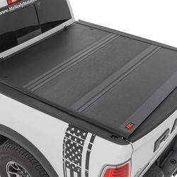 Rough country HARD TOP Trifold Bed cover for GMC CHEVY FORD DODGE  TOYOTA. & JEEP  gladiator (We Finance)
