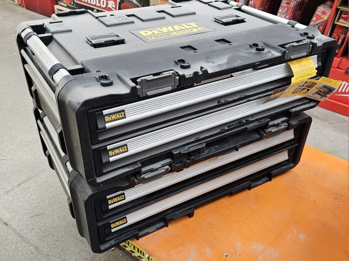 New DEWALT TOUGHSYSTEM DXL Drawers, Dolly & Table Top