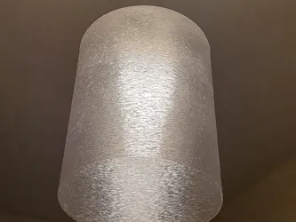 Hanging Pendant Lampshade — 250mm Transparent Designer Light