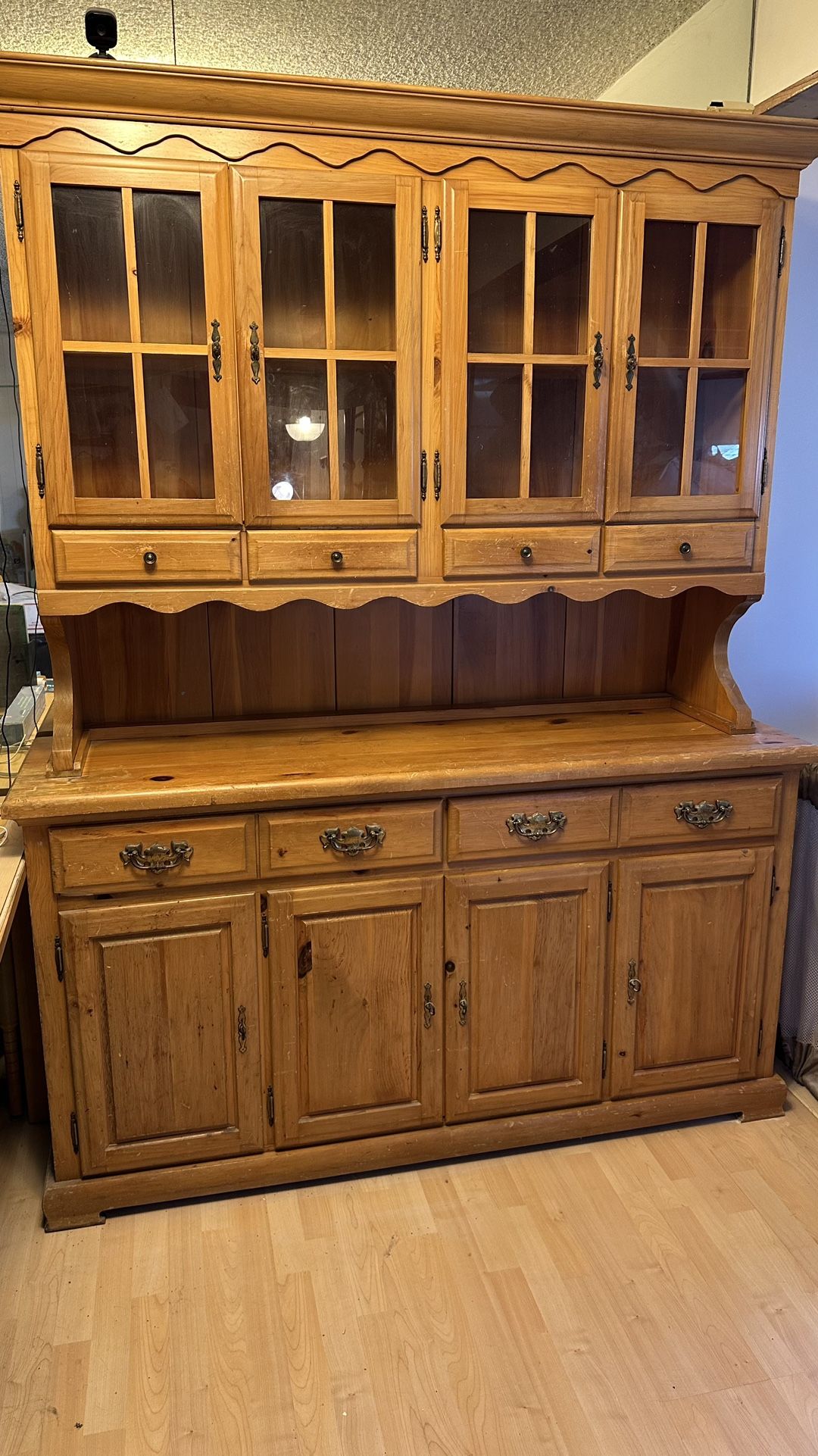 Armoire, Wood Hutch, Wood Cabinet
