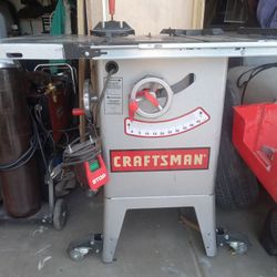 Tools Craftsman Table Saw Like New