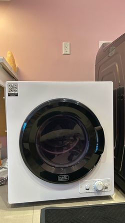 BLACK+DECKER compact portable electric clothes dryer