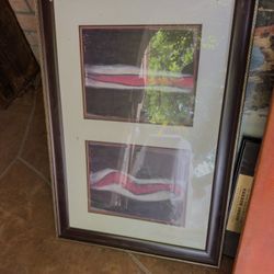 Framed Abstract Diptych – Contemporary Minimalist Artwork