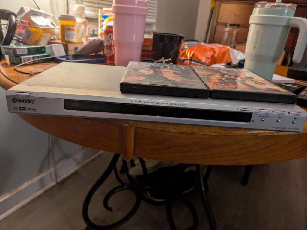 Sony DVD/CD Player W/ 2 DVDS