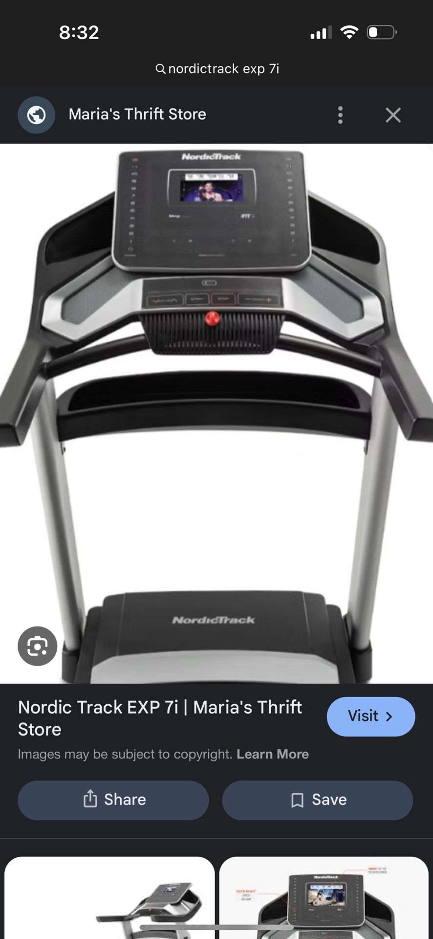 Nordic track Treadmill
