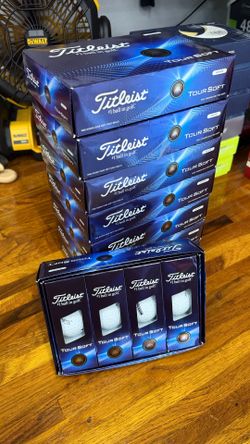 NEW Titleist Tour Soft Golf Balls
