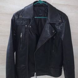 Leather Men’s Jacket Sz S