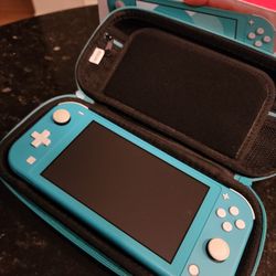 Nintendo Switch Lite W/ Case
