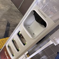 Mask Holder/sanitizer Dispenser 