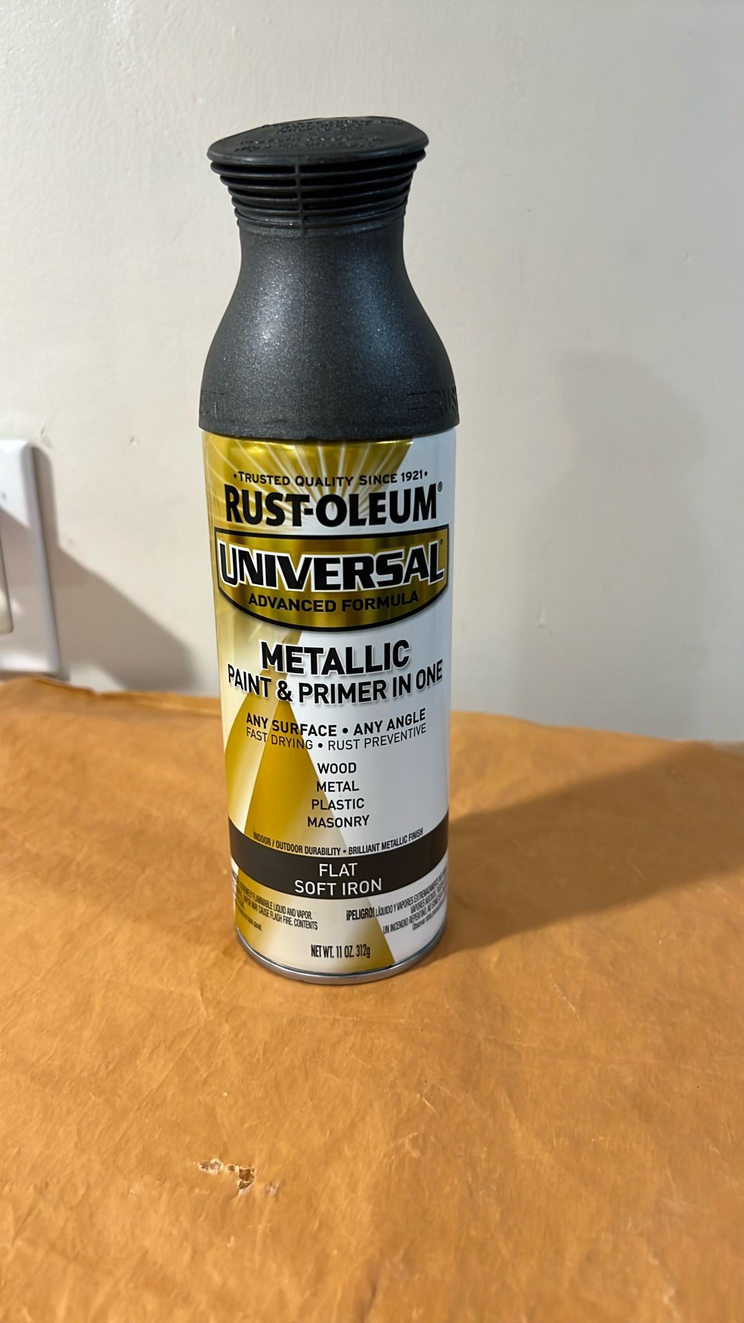 Rust-Oleum Metallic Paint & primer In One
