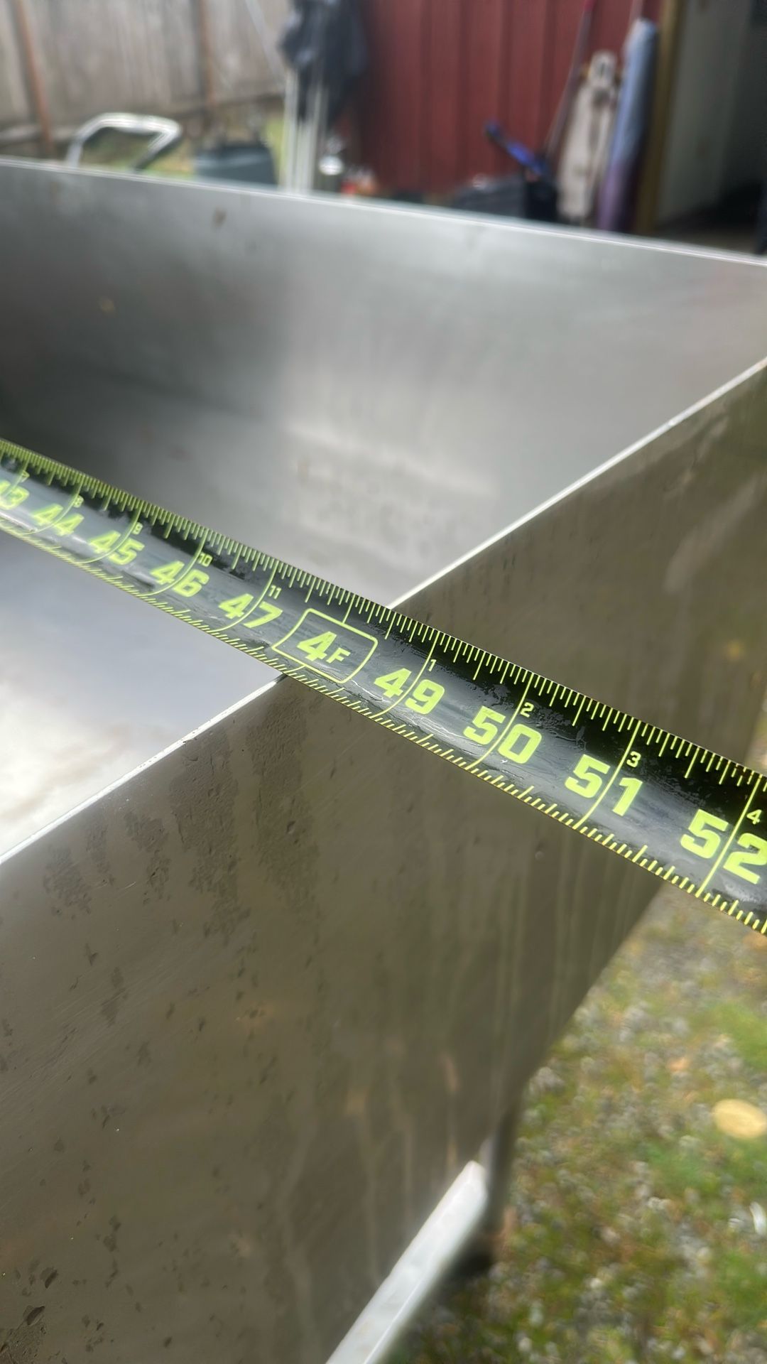 Stainless Steel Table Very Nice And Strong 