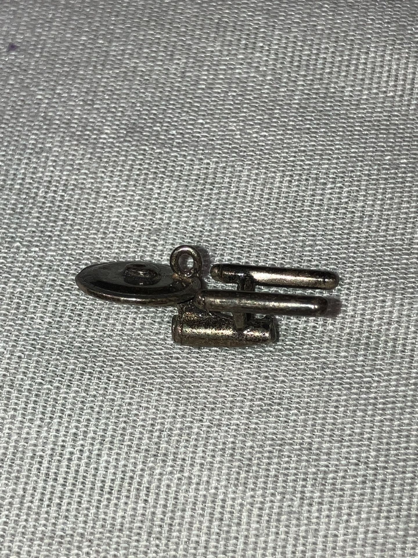 Star Trek Enterprise Sterling Silver Charm