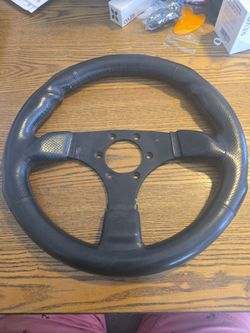 13" steering wheel