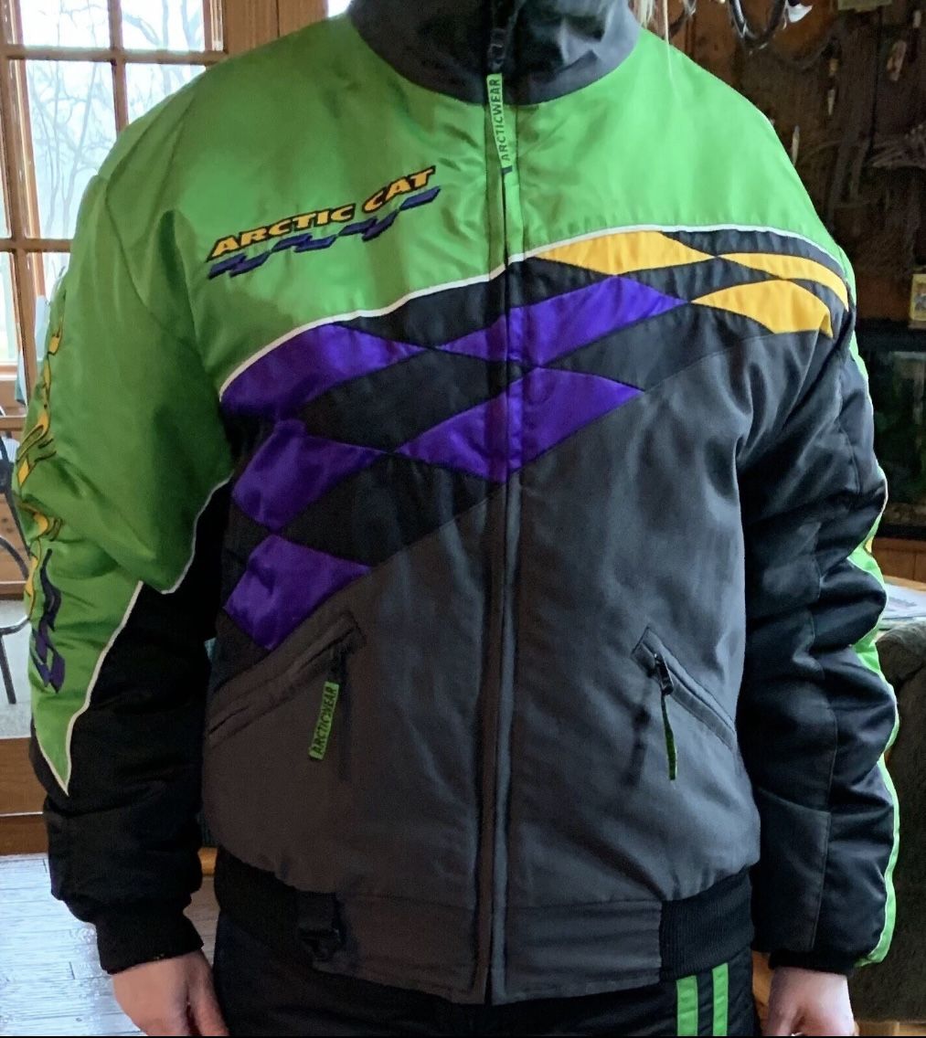 Arcticwear Arctic Cat Coat; Men’s Medium. Removable liner for 2 coats in one.