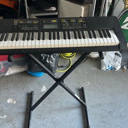 Casio CTK 2400 Keyboard And Stand 