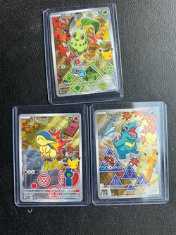 First Partner Series 2 - Totodile, Chikorita, Cyndaquil
