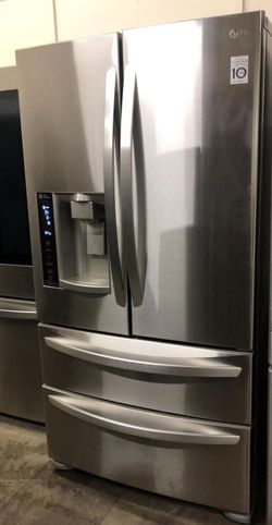 LG 4-Door Stainless Steel Fridge

