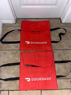 DoorDash Insulated Delivery Bags – Set of 2