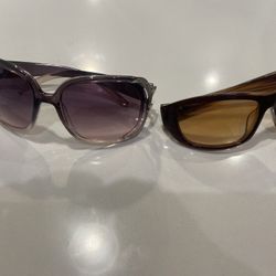 Women’s Brown Sunglasses Set Of 2