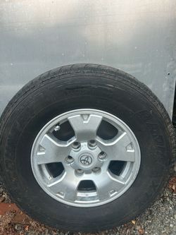 OBO Tires/rims OEM Tacoma 6 lug 245/75/16