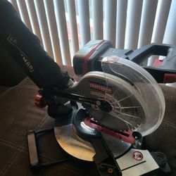 Craftsman Cordless Miter Saw $125