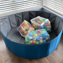 Large Ball Pit with Balls