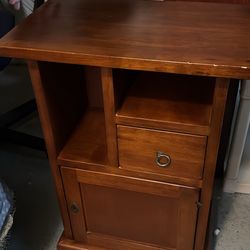 solid Wood End Table.
